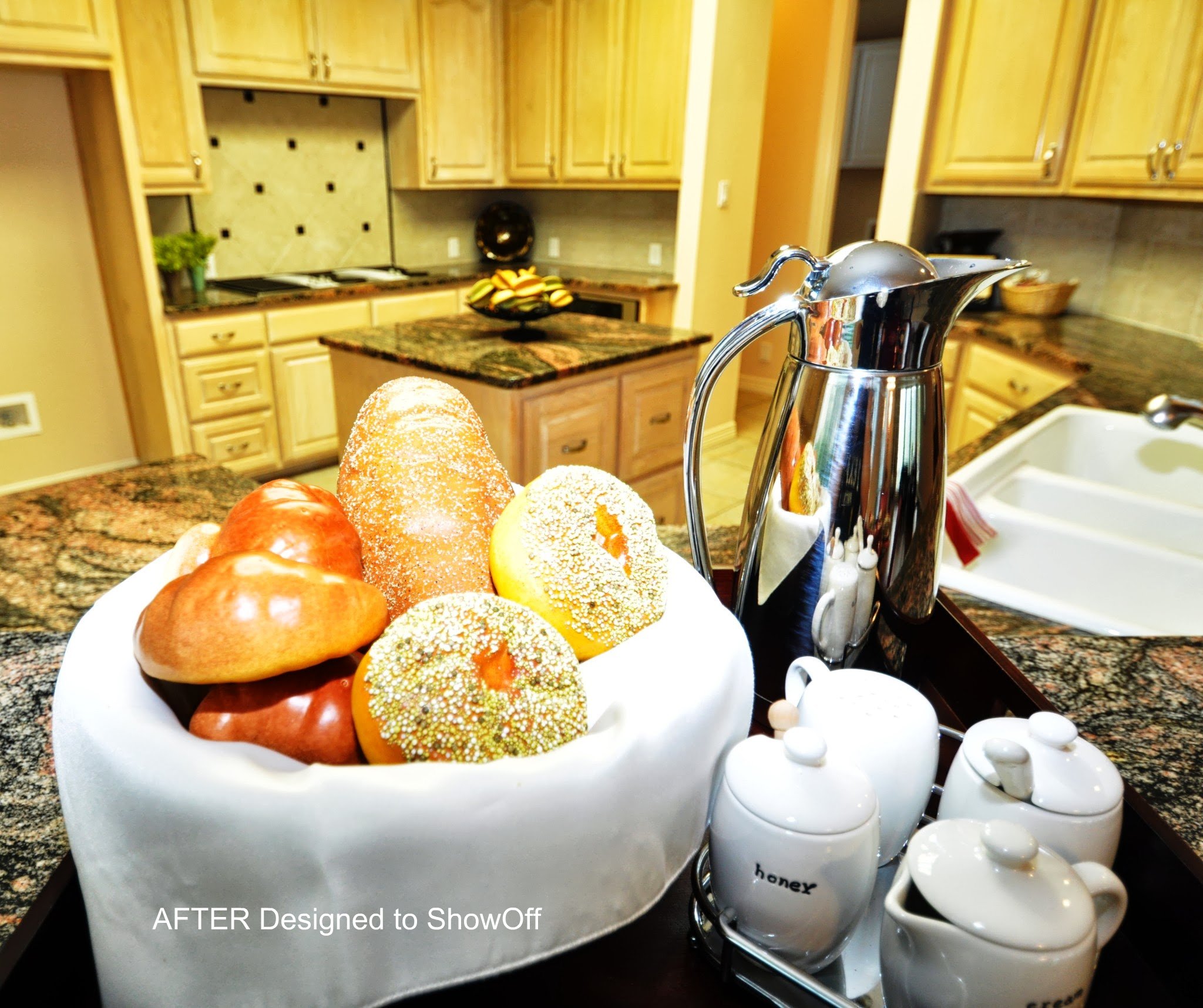 Kitchen counter AFTER