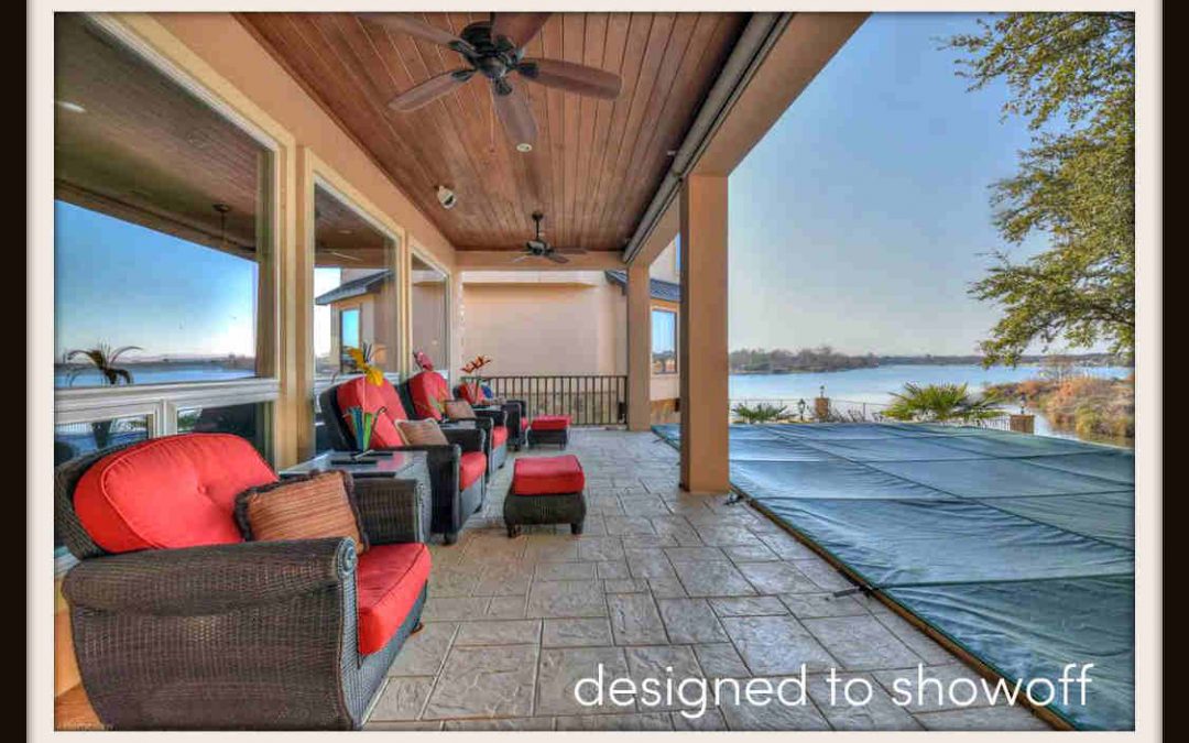 Staging owner’s luxury hill country home